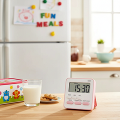 Choice Digital Kitchen Timer For Kids With Loud Alarm And Clear Display Memory Recall