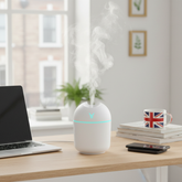 Mini USB Aroma Humidifier – Portable Desktop Mist Diffuser & Air Purifier