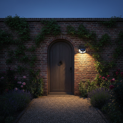 IWP 100 LED Solar Wall Light with Motion Sensor – Garden Decor