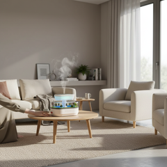 CREAROMA Raindrop Aroma Humidifier White Noise For Home