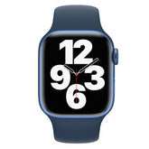 Refurbished Apple Watch Series 7 45mm Cellular Smartwatch, unlocked, with digital display and sleek design.