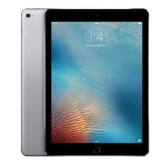 Refurbished iPad Pro 9.7-inch 2016 with 128GB Wi-Fi from RefurbPhone, showing the tablet's sleek front display and design.