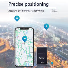 Eliteridegear GPS tracker with strong magnetic mount, compact design, and anti-theft features for car tracking and anti-lost security.