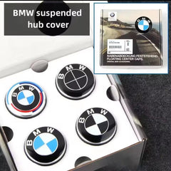 4PCS 56/68mm Floating Wheel Centre Caps for BMW 50th Anniversary – Fit E39 E46 E60 F10 F30 G20 X3 X5