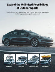 Premium Aluminum Roof Rack for Tesla Model 3 & Y