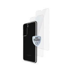 Samsung Galaxy S21 Plus Skech 3 Piece Kit (2 Film Screen Protectors + Clear Case)