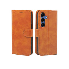 Samsung Galaxy A57 Book Flip Case Leather Wallet