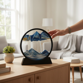 3D Sand Art Hourglass – Moving Quicksand Decoration for Home & Office