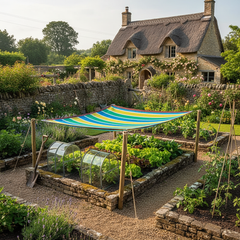 HDPE Sunshade Net – 85–90% UV Protection for Outdoor Use