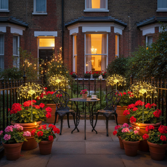 Solar Firework LED Stake Lights – Waterproof Garden Decor