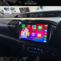 Toyota Hilux Apple Carplay / Android Auto 10" Stereo Upgrade
