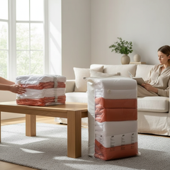 Large Vacuum Storage Bags 3–5 Pack – Clothes & Blanket Compression, No Pump