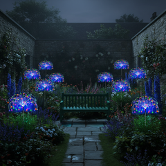 Solar Firework LED Stake Lights – Waterproof Garden Decor