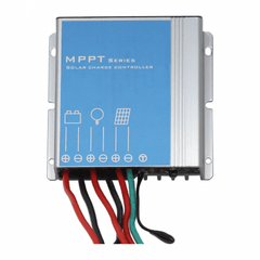 WATERPROOF 10A 12V MPPT SOLAR CHARGE CONTROLLER / REGULATOR FOR LITHIUM BATTERIES IN CARAVANS, MOTORHOMES, CAMPERVANS, BOATS, YACHTS AND MARINE APPLICATIONS