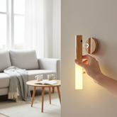 LED Wooden Motion Sensor Night Light | Magnetic & Rechargeable