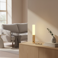 LED Wooden Motion Sensor Night Light | Magnetic & Rechargeable