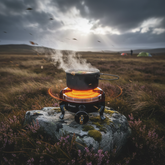 Zapcart 2.9KW Infrared Gas Stove Windproof Portable Camping Burner for Campers Fast Outdoor Cooking