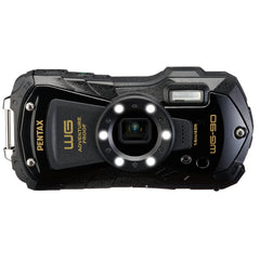 Pentax WG-90 16MP 5x Zoom Tough Compact Camera - Black