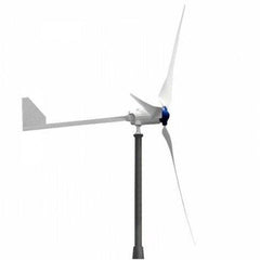 1000W 48V wind turbine with 3 blades and tail furling mechanism