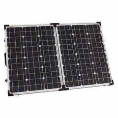 100W 12V folding solar charging kit for camper, caravan, boat or any other 12V system
