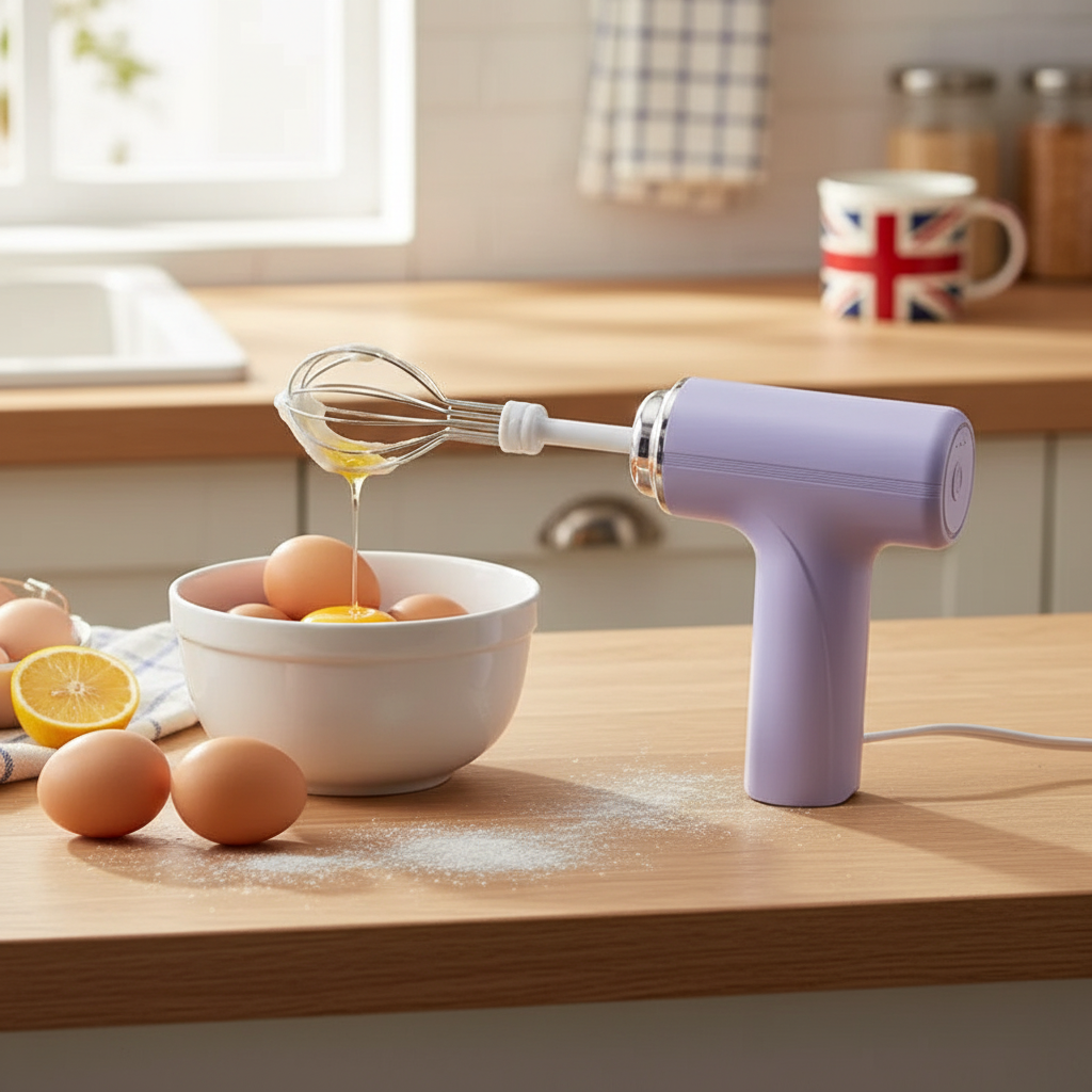 Choice Wireless Egg Beater Mixer Cordless 3 Speed Portable For Home Cooks Lightweight Rechargeable