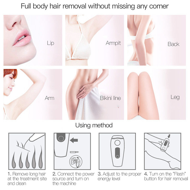 IPL Laser Hair Removal Machine – Permanent Hair Reduction for Body & Face