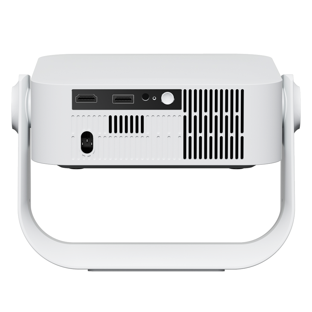 Personal Projector Pico Genie L300 LED Smart Projector displaying vibrant 1080p image on a wall