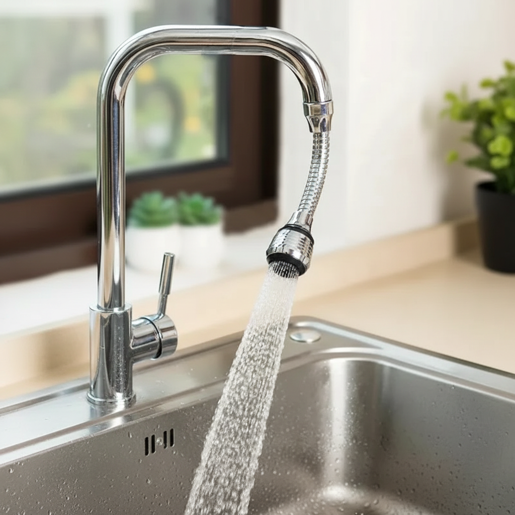 Faucet Extender With 2 Modes 360 Rotatable Bubbler Zapcart For Kitchen and Bath Water Saving