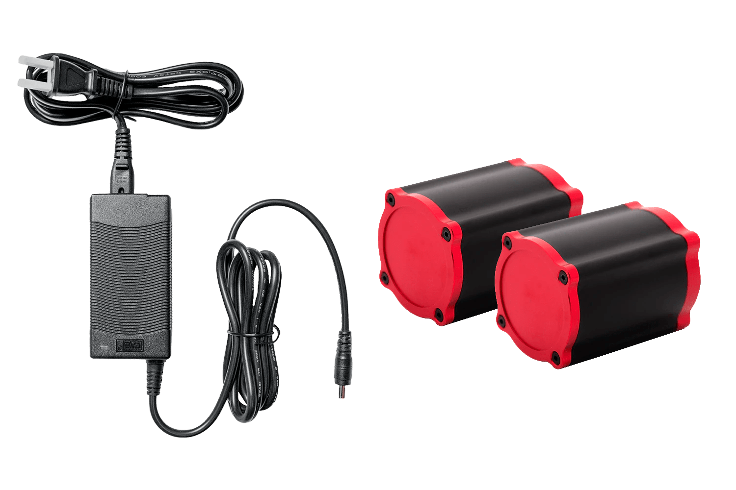 Simagic P-HPR Haptic Pedal Reactor System for sim racing, showing power supply and pedal upgrade accessory with detailed components.