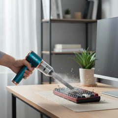 Wireless Car Vacuum – Handheld Strong Suction Cleaner