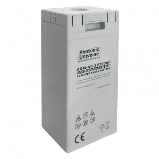 300AH 2V DEEP CYCLE AGM BATTERY