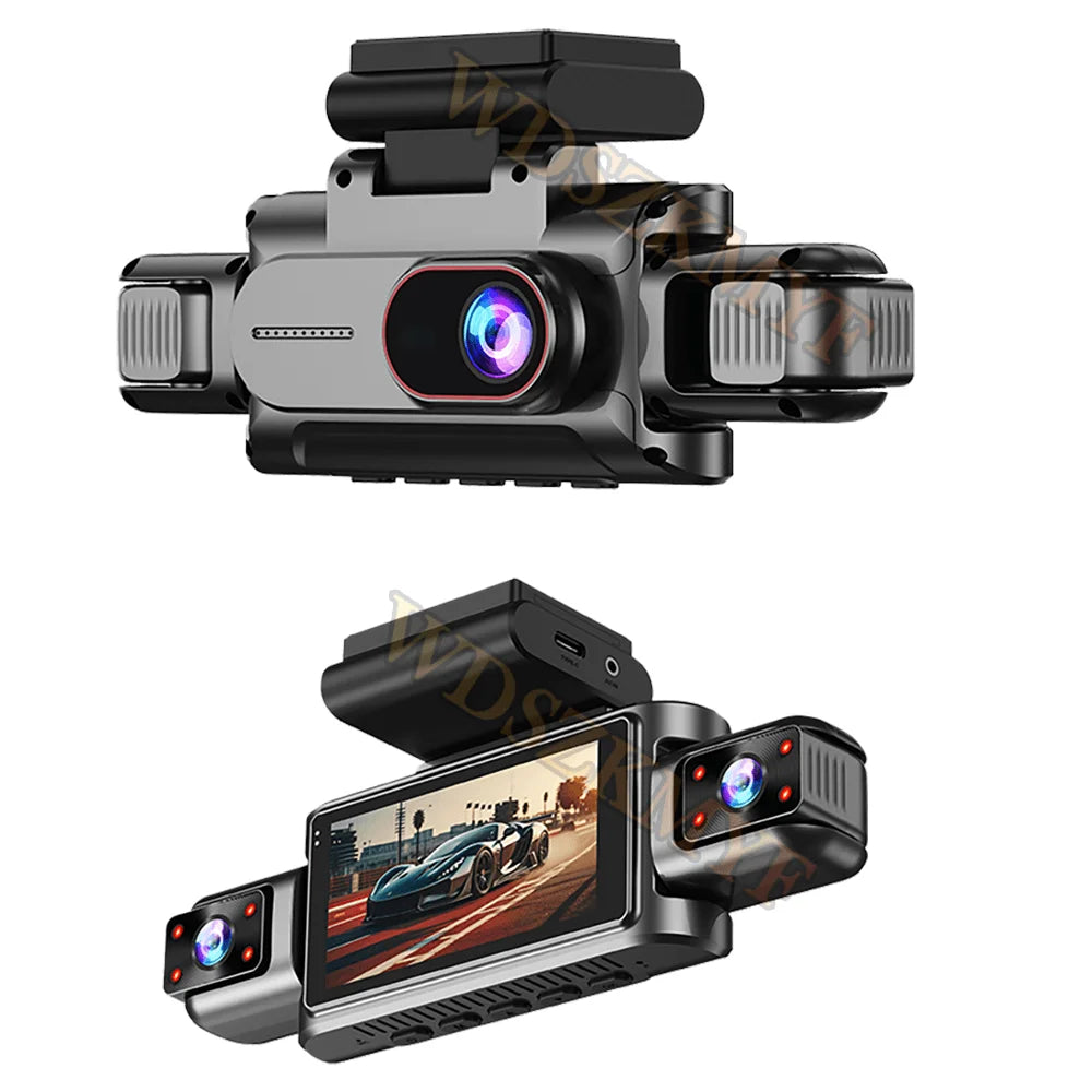 360°Auto Camera 1080P Video Recorder 3/4 Lens WIFI DashCam for Car DVR Black Box Night Vision 24H Parking Monitor Car Assecory
