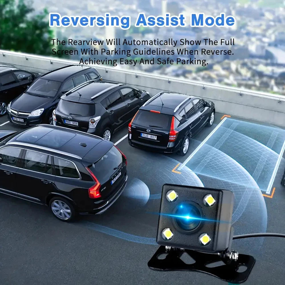 360°Auto Camera 1080P Video Recorder 3/4 Lens WIFI DashCam for Car DVR Black Box Night Vision 24H Parking Monitor Car Assecory