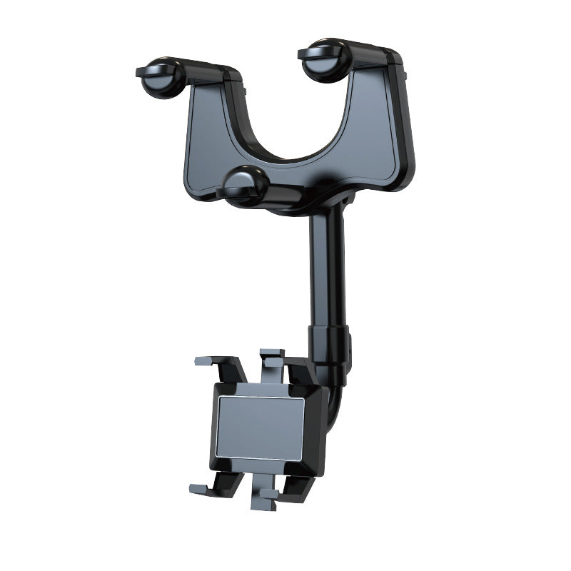 360° Rotatable Rearview Mirror Phone Holder – Universal Car Phone Mount