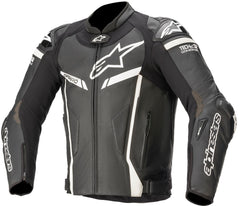 Damoto GP Pro V2 Motorcycle Leather Jacket Black/White