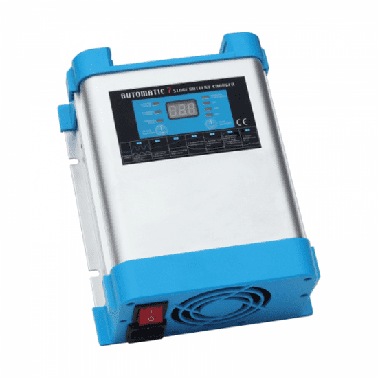 40A 12V Intelligent automatic multi-stage mains battery charger