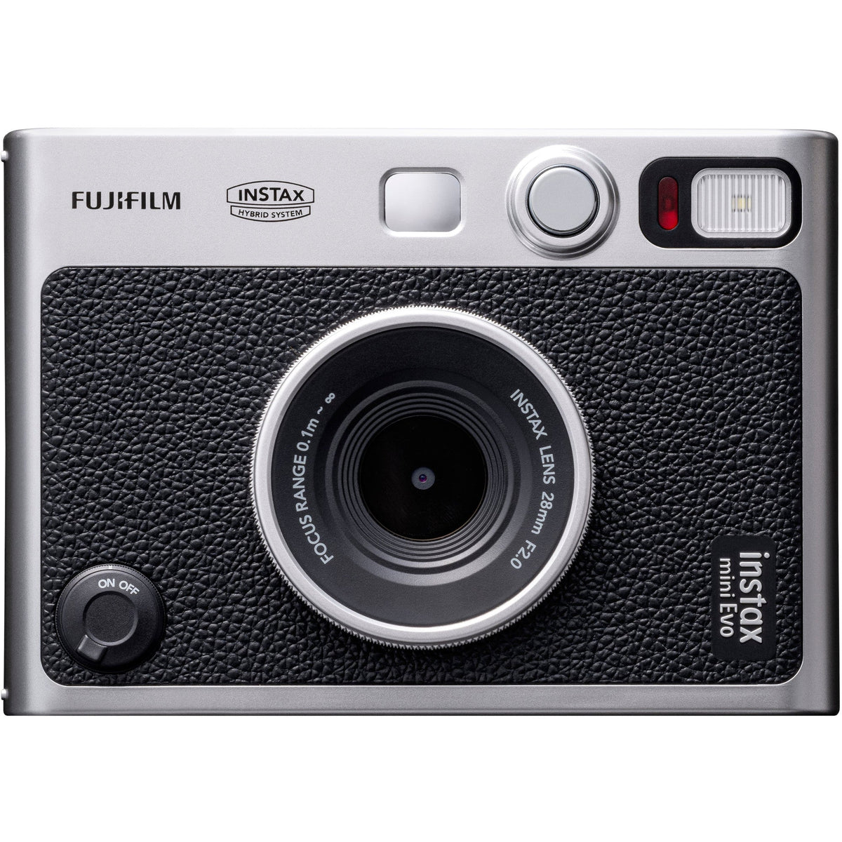 Fujifilm Instax Mini Evo Hybrid Instant Camera - Black