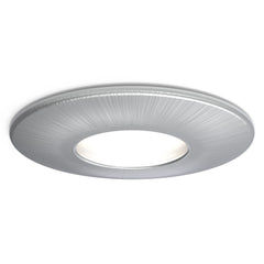 4lite IP20 GU10 Fire-Rated Downlight - Satin Chrome