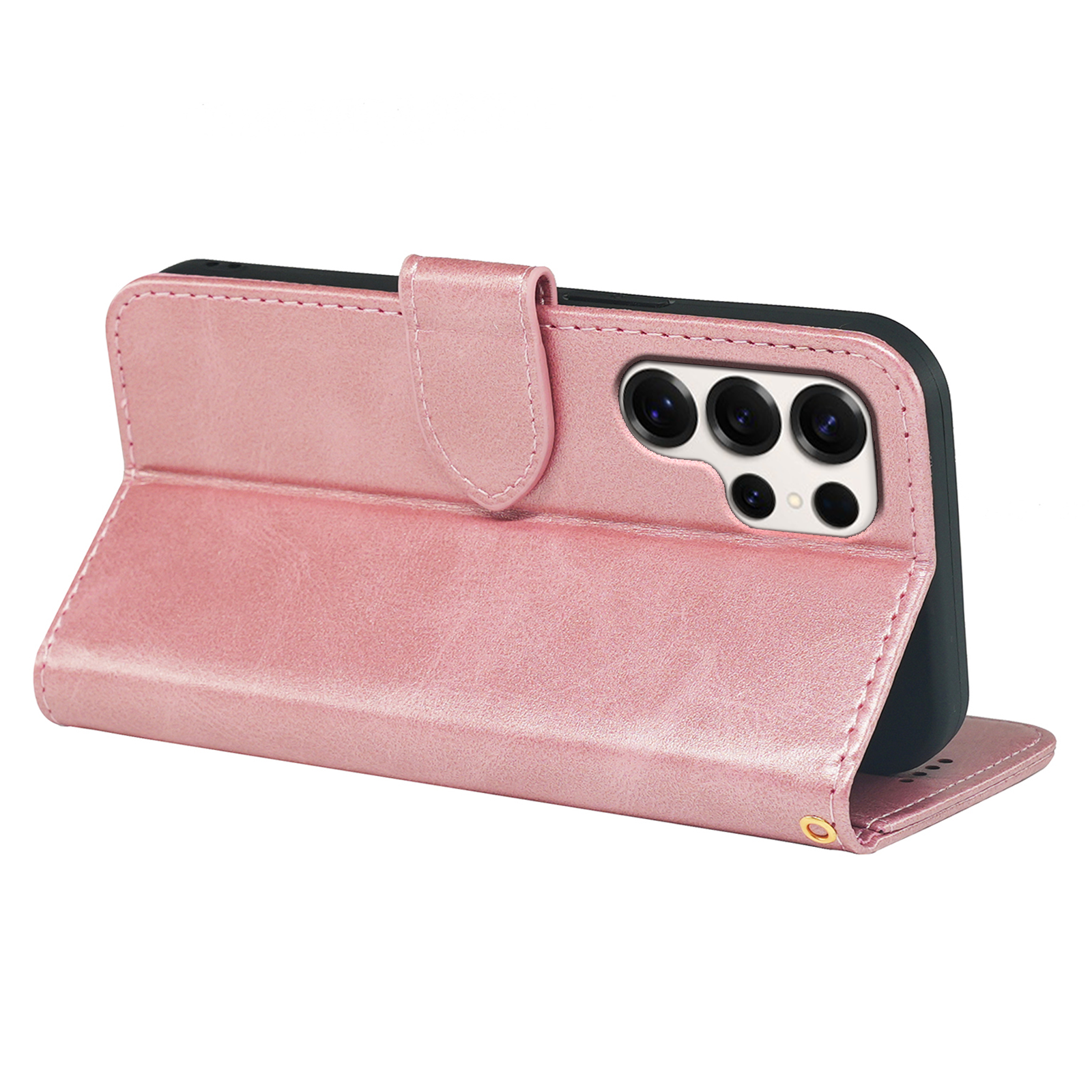 Samsung Galaxy S24 Series leather book flip case by Phone Base with wallet-style design and protective cover.
