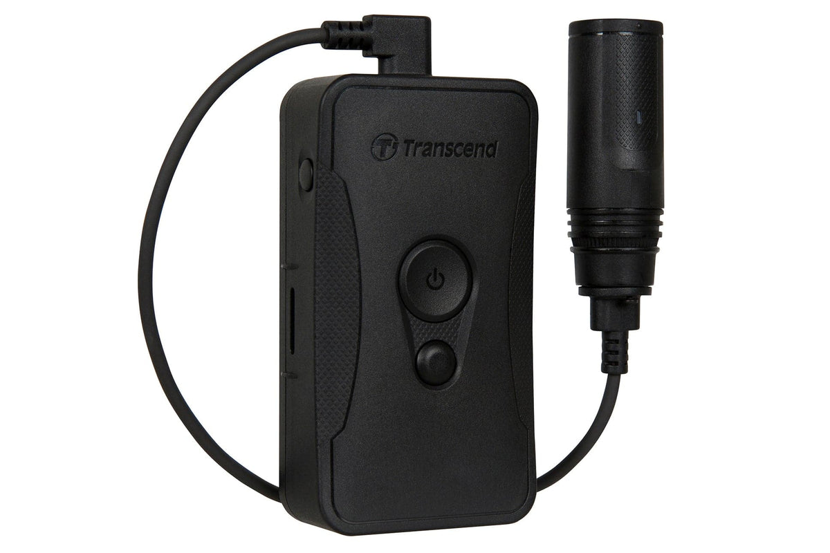 Transcend DrivePro 60 Body Camera with Separate Camera - 64GB, Black