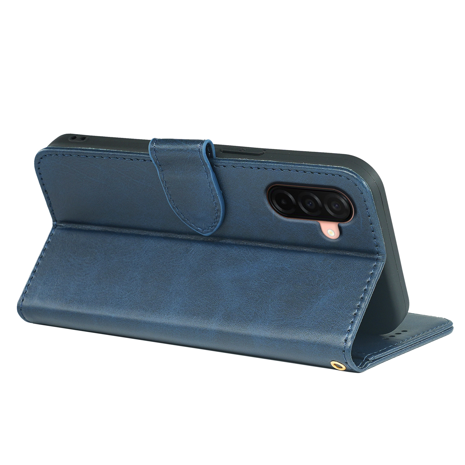 Samsung Galaxy A26 flip case by Phone Base, leather wallet book case with card slots and stand feature for the phone.