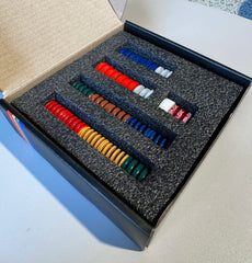Simagic P1000 rubber pads and springs kit for Trak Racer UK pedals, enhances brake feel and tuning for standard and hydraulic pedals.