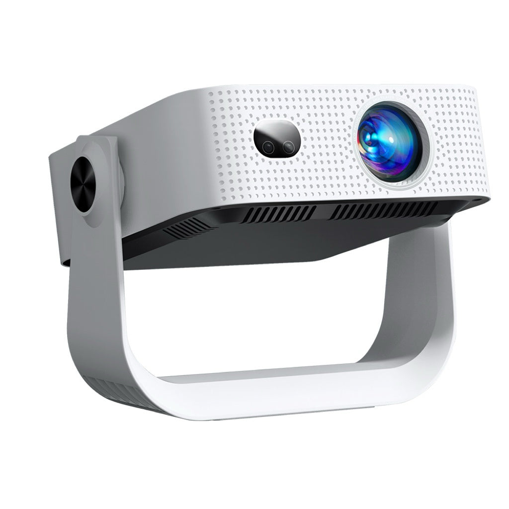 Personal Projector Pico Genie L300 LED 1080p smart projector displaying a bright, clear image on a wall.