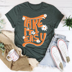 "Take It Easy" Graphic T-Shirt – Casual Unisex Tee for Everyday Wear