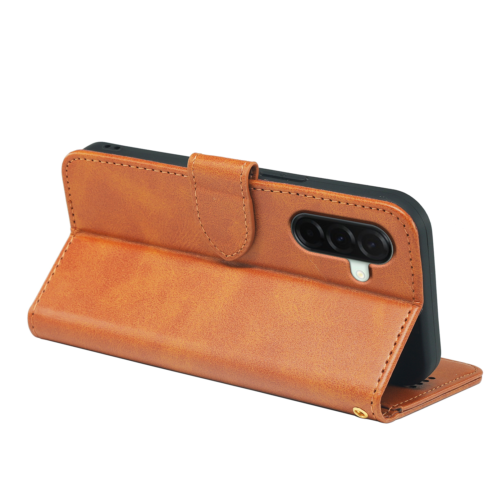 Samsung Galaxy A36/A56 Book Flip Case Leather Wallet by Phone Base with card slots and protective cover for your smartphone.