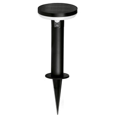 4lite Antheia IP54 Die-Cast Aluminium LED Solar Garden Spike Light with Built in PIR Motion Sensor