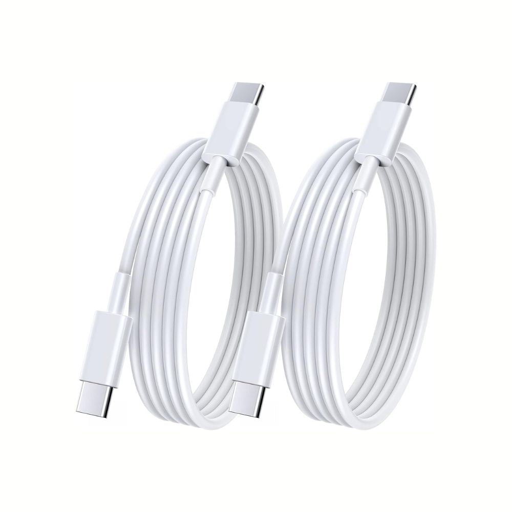 USB Type C to USB C 1M cable by Phone Base, designed for 100W fast charging and data transfer, shown in the image.