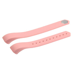 For Fitbit Alta Watch Oblique Texture Silicone Watchband, Large Size, Length: about 22cm