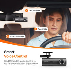 Eliteridegear 70mai Smart Dash Cam 3 M200 with 1080P resolution, voice control, 130° FOV, Wi-Fi, car DVR and parking monitor