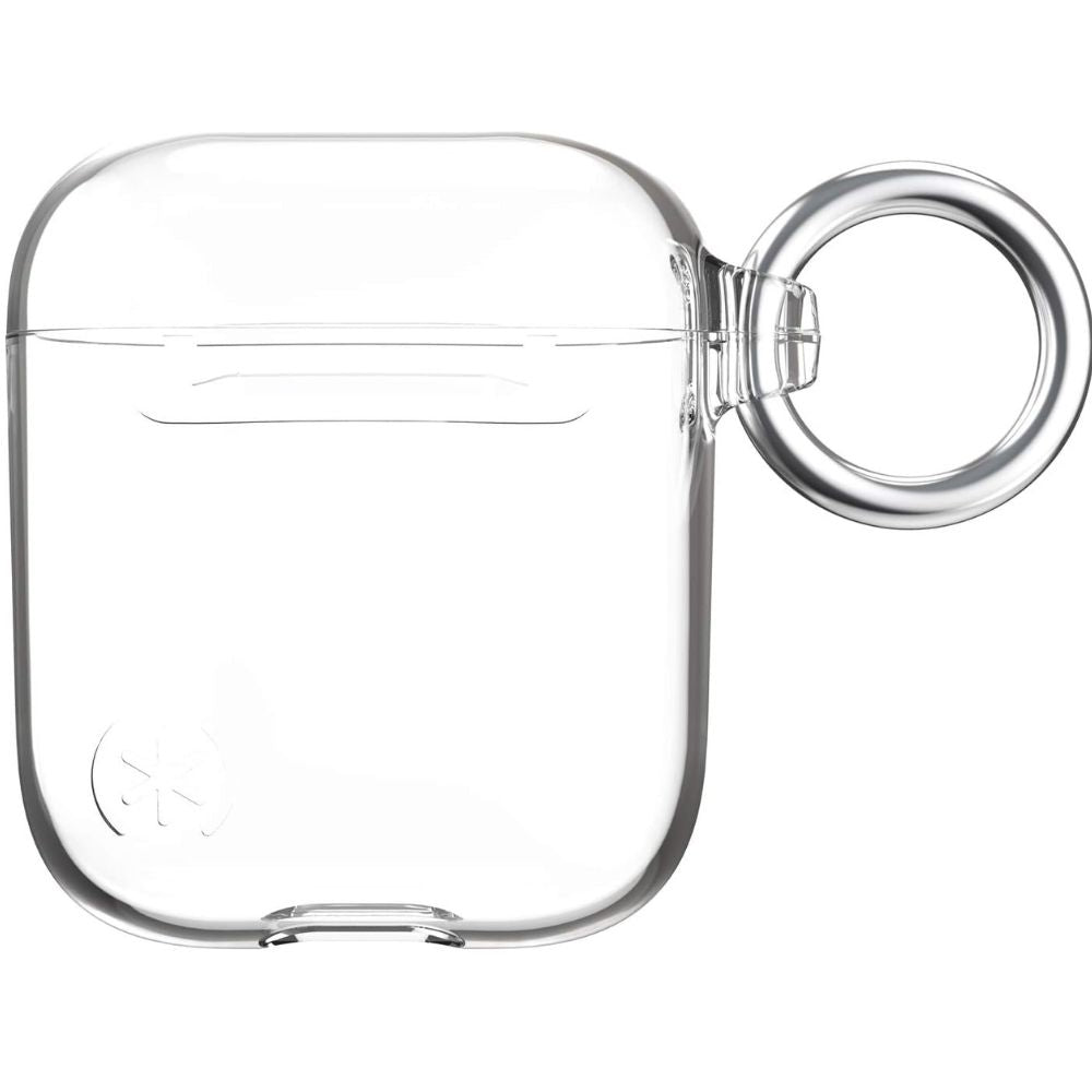 Clear Speck AirPods case by Phone Base for 1st and 2nd Gen, protective transparent cover for AirPods with precise fit